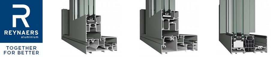 Reynaers aluminium patio door collection